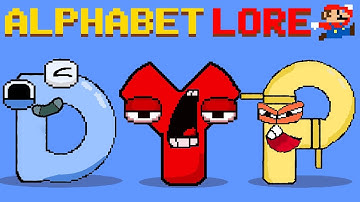 Alphabet Lore (A - Z...) But Something is WEIRD | ALL Alphabet Lore Meme | Game Animation