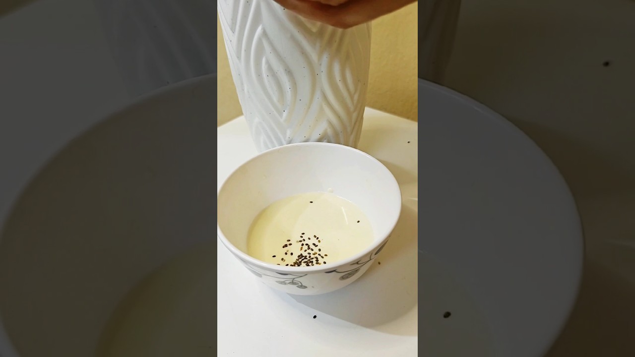 🤫Korean💟Chia🌾seeds💦face mask✨for glowing☀️skin💕 