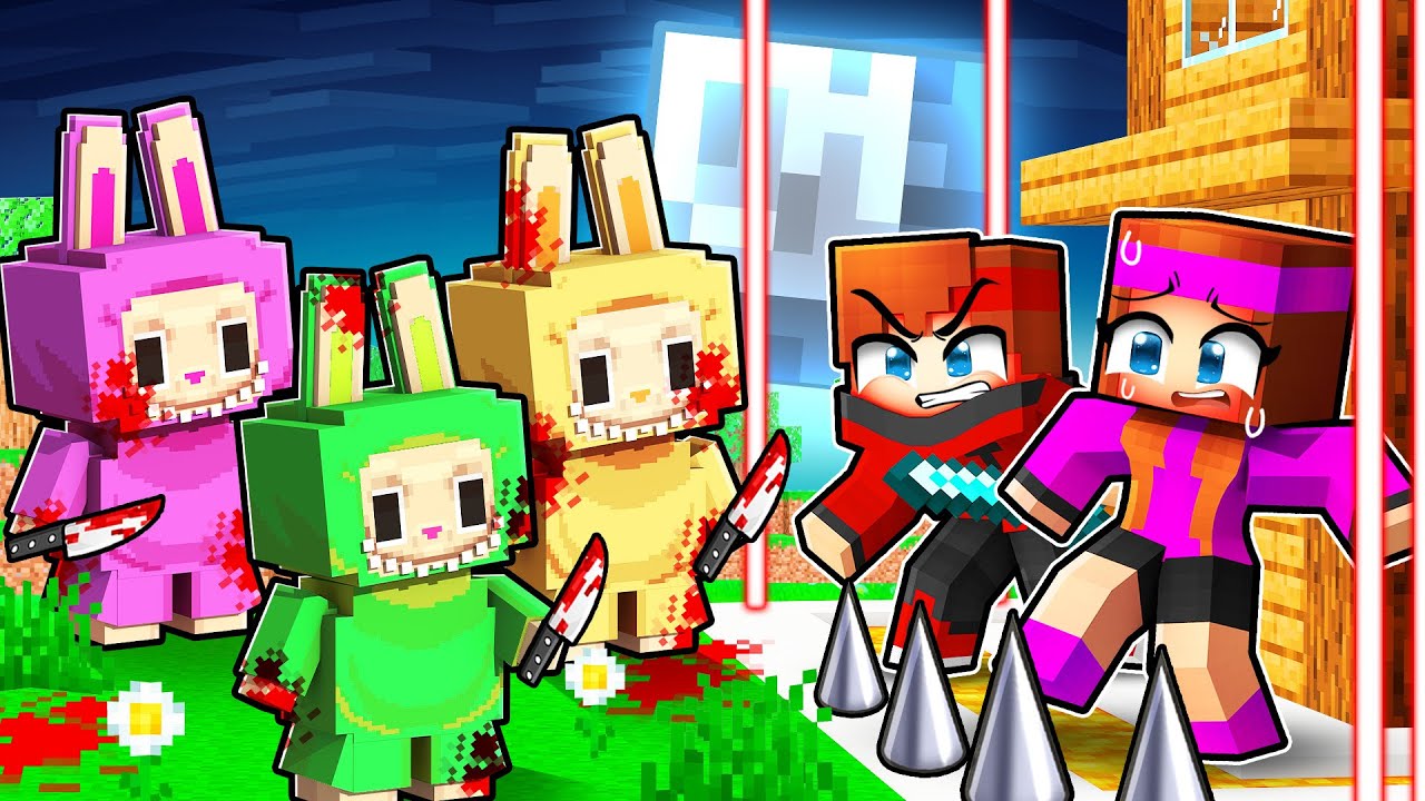 LABUBU vs Base ULTRA Sécurisée sur Minecraft !