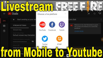 How to Livestream Free Fire from Mobile Phone |DU Recorder Live Stream from mobile Guide