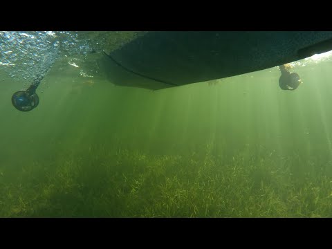 The world's easiest kayak motor — water test