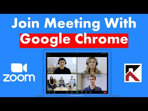How TO Join ZOOM Meeting Using Google Chrome
