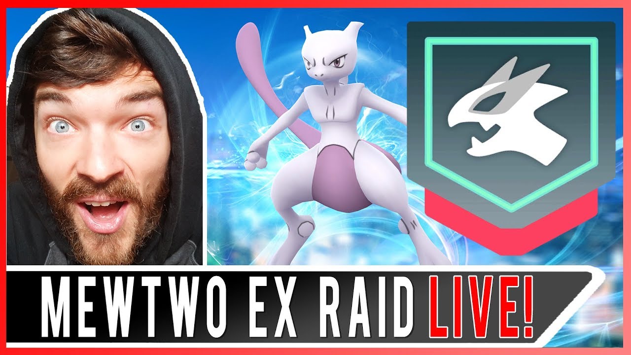 POKEMON GO MEWTWO EX RAID LIVE! Can Jonno Catch MewTwo for a Fan? Most Legit EX Raid Throw Strategy!