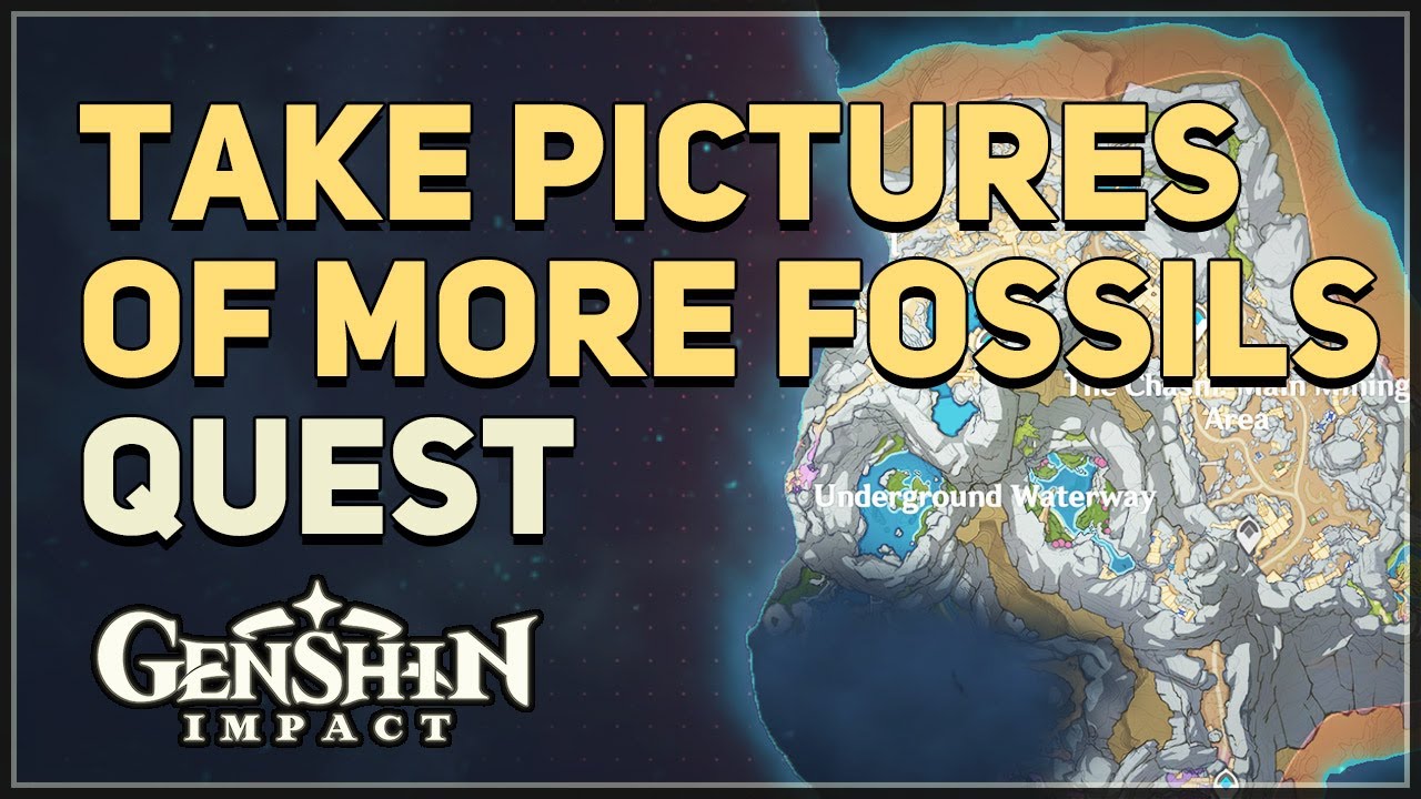 Take pictures of more fossils Genshin Impact YouTube
