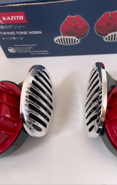 ￼KLAKSON KEONG DOUBLE PLUS RILEY 12 volt MOTOR MOBIL UNIVERSAL