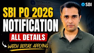 SBI PO 2026 Notification | Vacancy | Eligibility | Exam Pattern | Cutoff | Syllabus | Preparation