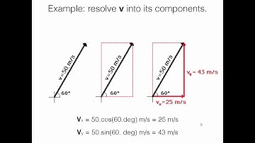 Physics Course - Unit 3 Lesson 1 - 2-D Coordinates and Vectors