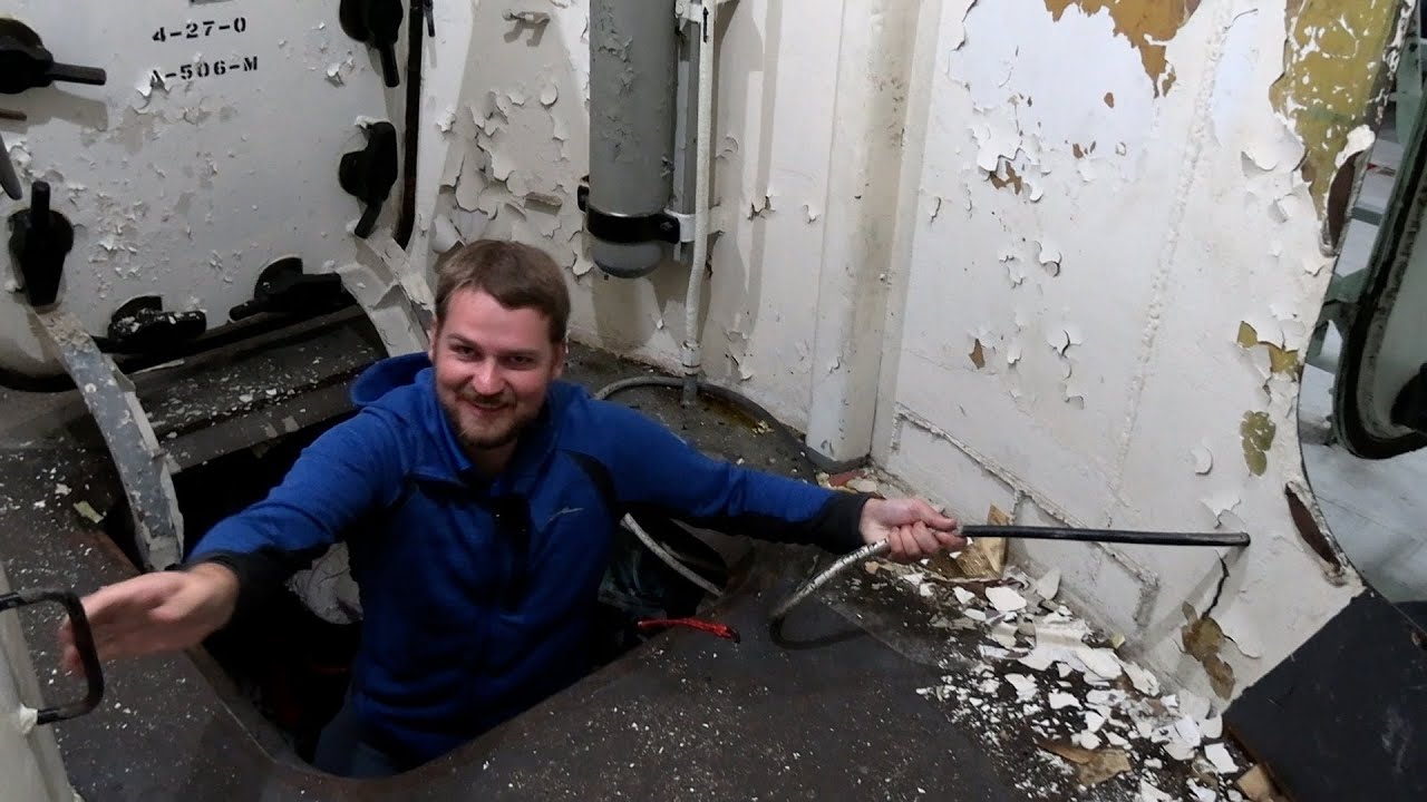 Редкий взгляд изнутри на 6-дюймовую морскую пушку времён Второй мировой войны — USS Little Rock