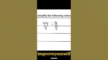 simplify the ratio #math #shorts #ratio