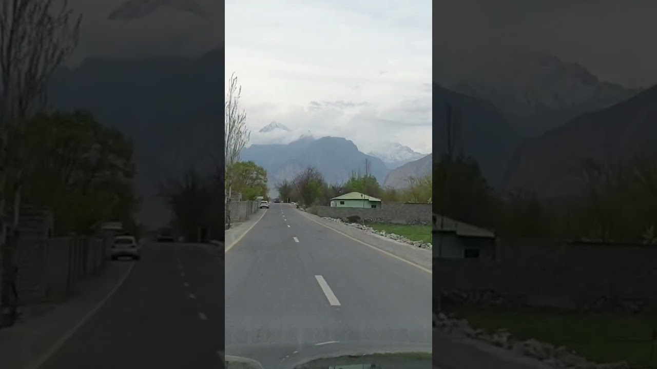 POV: Driving through the roads of Gilgit Pakistan 