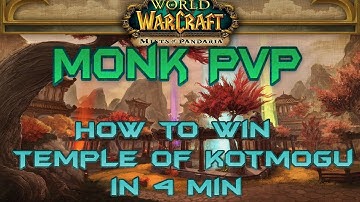 Emprise - lvl 90 WindWalker Monk PvP - How to win Temple of Kotmogu in 4min - 5.4.X