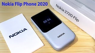 New Nokia 2720 Flip Phone 4G Gray,Black,Red Hands On 2024 Review and Unboxing😍