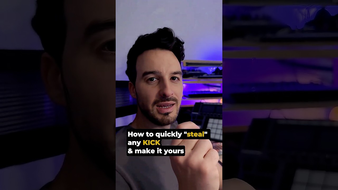 How to steal any kick from a track and make it unique. Music production tricks. 