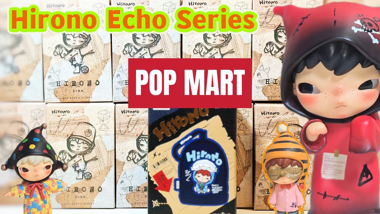 POP MART Full set of Hirono Echo series blind box opening - YouTube