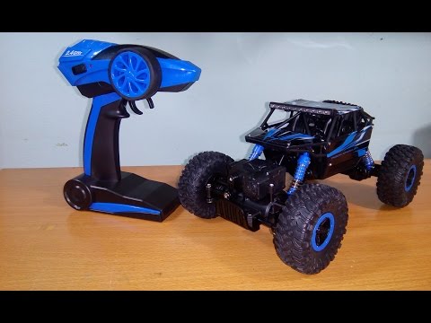 [Unboxing] & TEST HB - P1803B 1/18 4WD Rock Crawler RC Car by Banggood