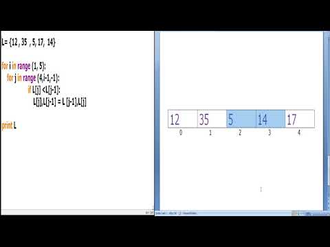 # 18 # Python Tutorial - Ταξινόμηση Ι - Ταξινόμηση φυσαλίδας (Bubble Sort)
