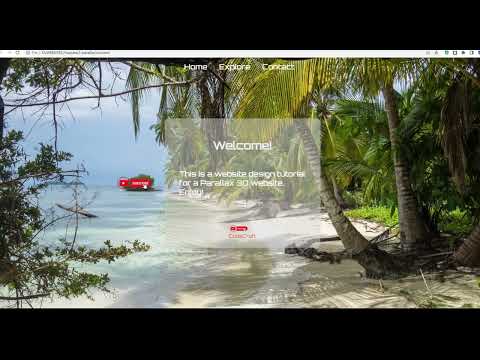 Background Parallax Effect using HTML CSS and JavaScript