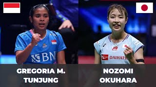 TIPUAN TUNJUNG! Gregoria Mariska Tunjung (INA) vs Nozomi Okuhara (JPN) | Badminton Highlight
