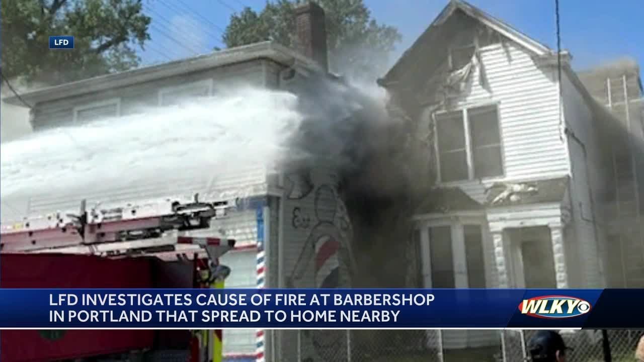 LFD: Two displaced after Portland neighborhood barbershop fire spreads ...