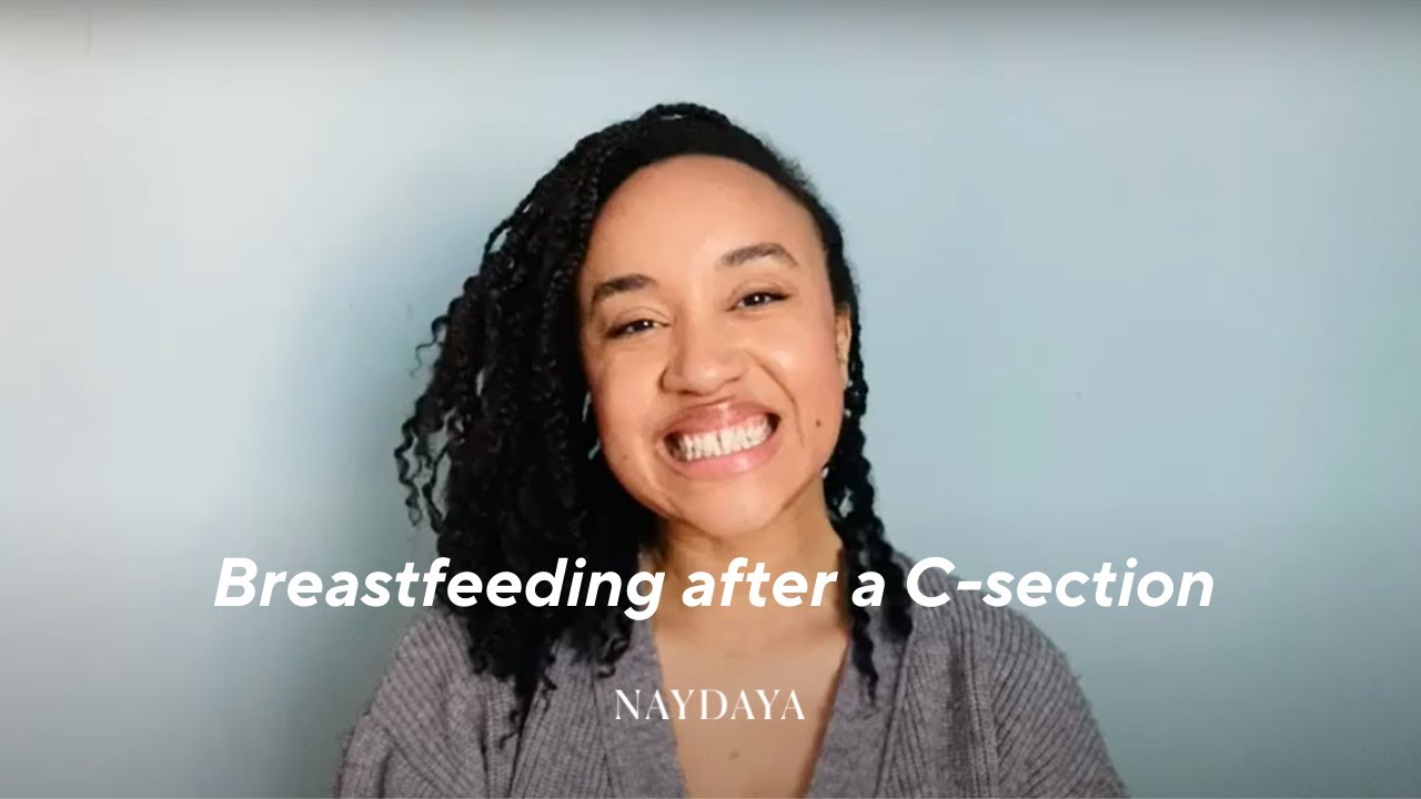 Breastfeeding After A C Section Tips for Support YouTube