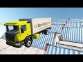 Death Trucks Falls Crashes - BeamNG.drive