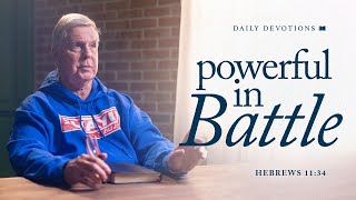 Powerful in Battle │ Hebrews 11:34 | Pastor Jim Cymbala | The Brooklyn Tabernacle