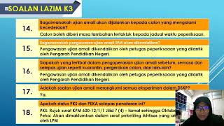 FAQ UJIAN AMALI SAINS SPM 2021 KSSM FAQ UJIAN AMALI SAINS SPM 2021 KSSM