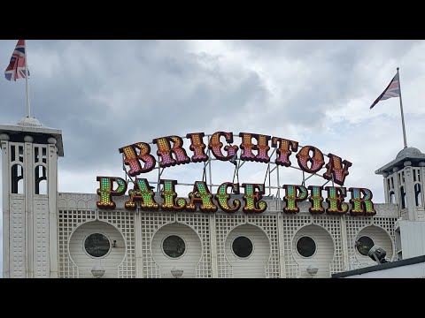 Жизнь в Англии. Поездка в Брайтон. Заселение в гостиницу. Набережная. Пирс .