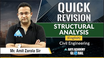 Quick Revision of Structural Analysis | Civil Engineering