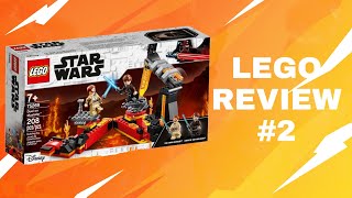 Lego Star Wars Duel on Mustafar Unboxing and Building (Lego review #2