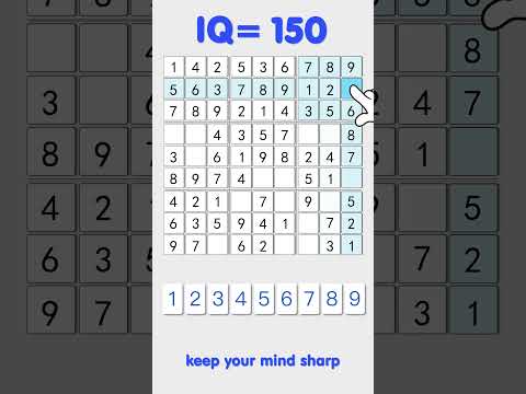 IQ=? Are you up for the ultimate Sudoku challenge? https://sudoku2023.onelink.me/9xKP/o8gowqzz