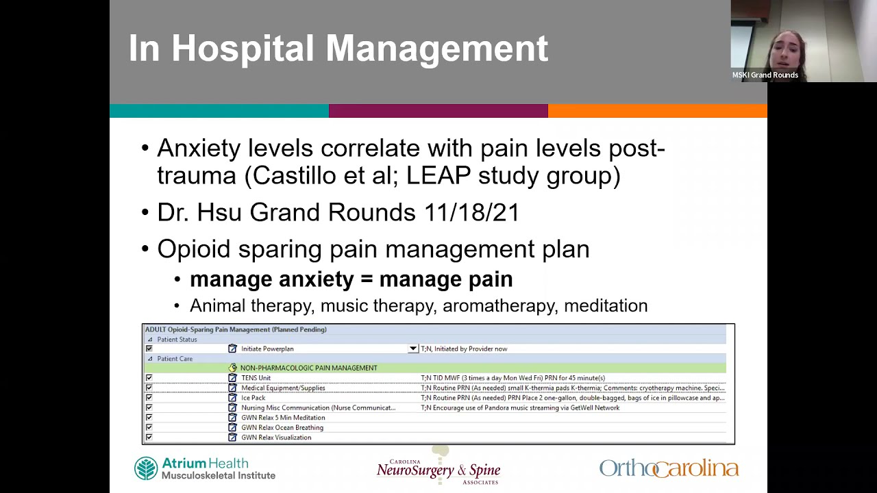 Mental Health and Orthopaedics Impact and Management   J Mastracci