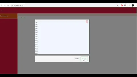 How to make a pop up of a partial view using Asp.net MVC