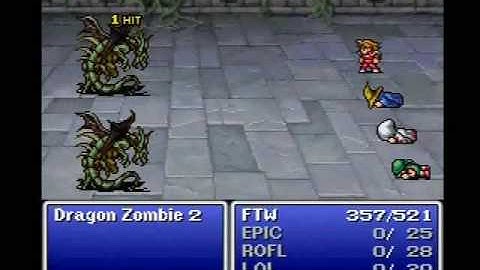 FF1 SWNCC challenge part 7 Dragon Zombies & Evil Eye