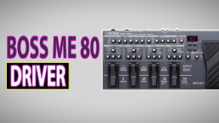 Boss ME 80 Driver And  Boss Tone Studio Download screenshot 5