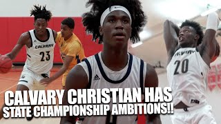 Marvel Allen, Gregg Glenn \& Calvary HAVE STATE TITLE AMBITIONS!! | Best Young Team in Florida?!