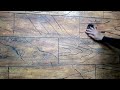 Inspirasi Plamir Dinding !! Buat Tekstur Motif Papan Kayu Mudah dan Simple