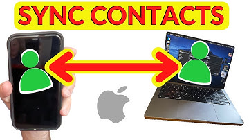 How to SYNC CONTACTS Between iPhone and Mac | iCloud Sync Tutorial