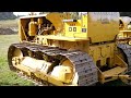 Old caterpillar d8 tractor  otago  new zealand  4k