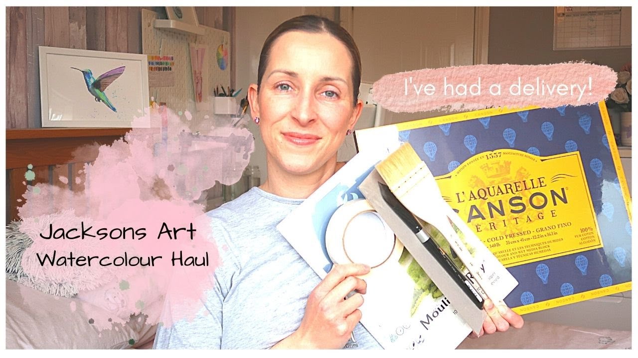 Jacksons Art Supplies Art Haul Watercolour Supplies Ideas
