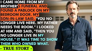 I Came Home From My Brother's Funeral To Find A Padlock On My Own Bedroom Door. My Son-In-Law Sa...