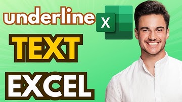 How To Underline Text In Excel (Full Guide)