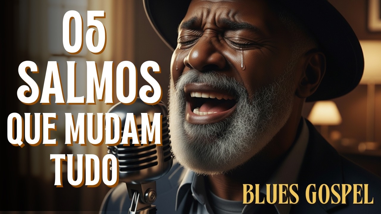 OUÇA ESTES 5 SALMOS E SAIA DO CANSAÇO MENTAL A Oração Que Renova Sua Força Com Jesus | Blues Gospel