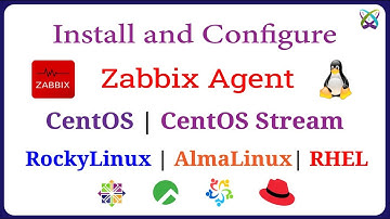 How to Install and Configure Zabbix Agent on CentOS | CentOS Stream | RockyLinux | AlmaLinux | RHEL