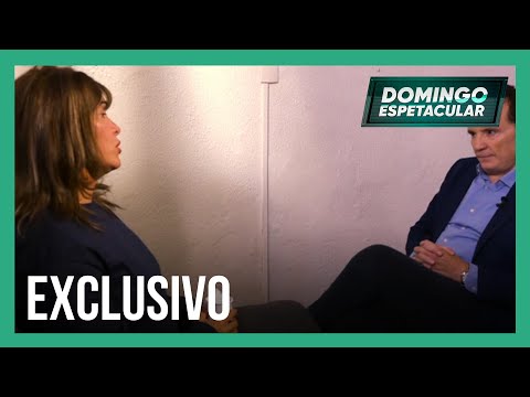 Roberto Cabrini entrevista cantora que ocultou corpo de amigo
