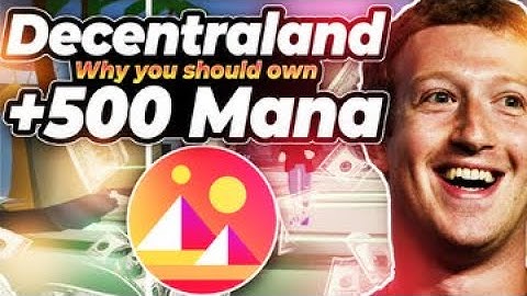 Why You Should Own ATLEAST +10000 Decentraland (Mana) 🤑 Decentraland Mana Price Prediction