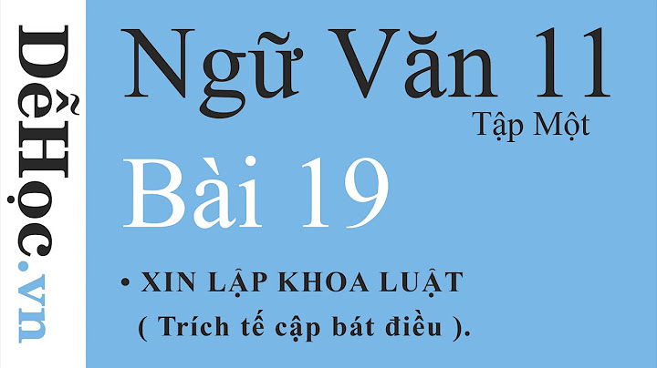 Soạn văn bài xin lập khoa luật ngắn nhất năm 2024