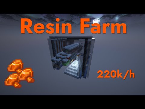 MacroTech Resin Farm - 220k/h [1.21.4+ Java Edition]