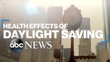 How daylight saving time could affect health