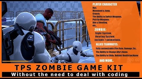 TPS Zombie Game Kit Preview